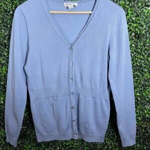 Pendleton Sky Blue Cardigan, Women's Size S